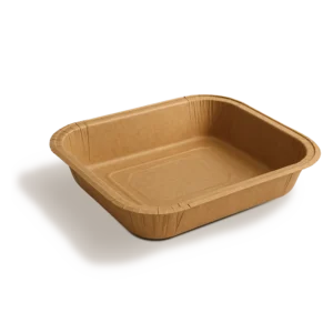 Bandeja Honda Ecológica 800 ml | Resistente al Calor y Antigrasa | Fibropack