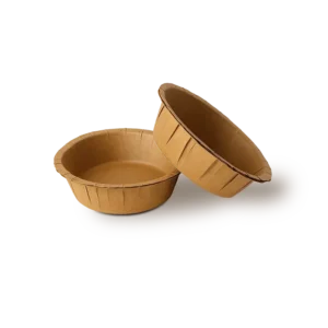 Plato Sopero Ecológico 7” (650 ml) | Antigrasa y Biodegradable Color Café | Fibropack